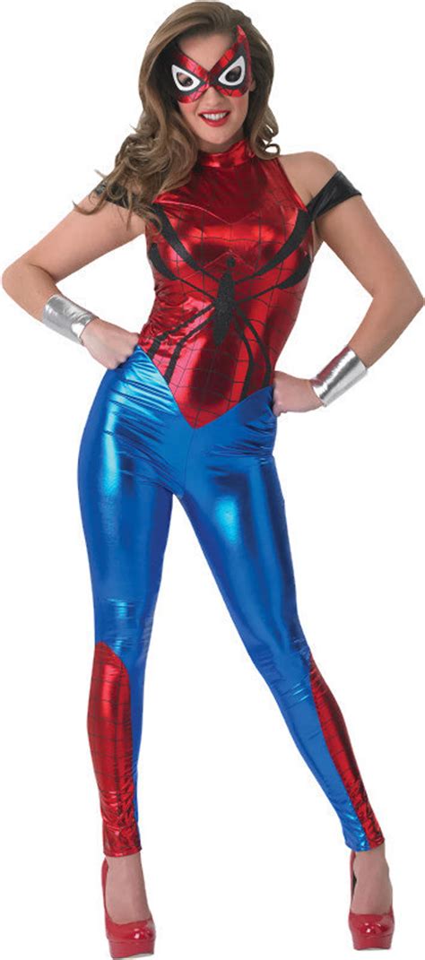Adult Spider Girl Costume Marvel Comics 4 Sizes Superhero Spider Girl