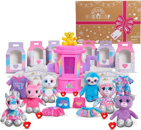 Buy Just Play Build A Bear Workshop Deluxe Stuffing Station Party Pack