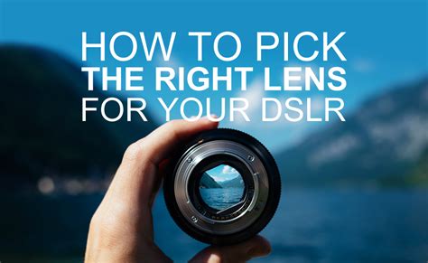 How To Pick The Right Lens For Your Dslr Beach Camera Blog Lens
