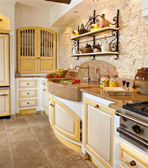 The style of provence combines. 20 Modern Kitchens and French Country Home Decorating ...