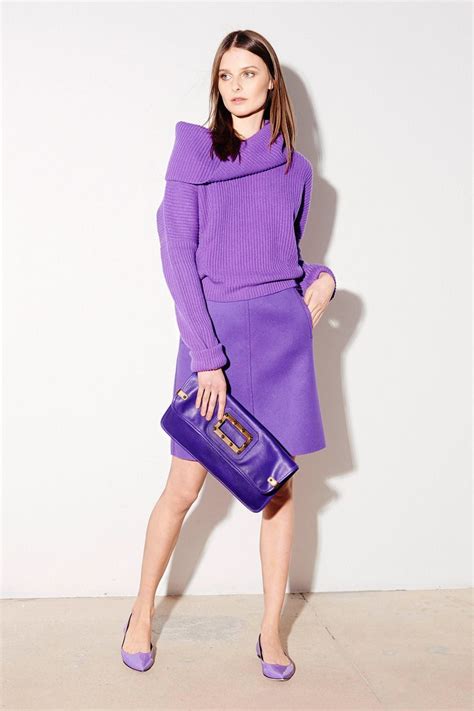 tomas maier Модные стили Фиолетовая мода Модный показ