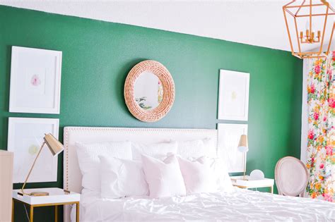 Emerald Green Accent Wall Master Bedroom Jeremy And Megan Passive