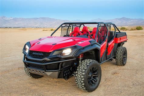 Honda Smashes Together Ridgeline Pickup And Pioneer Utv Into Radical