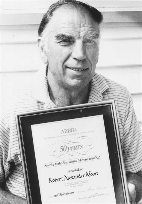 Bob Moore; 50 years with Municipal Band | Upper Hutt City Library