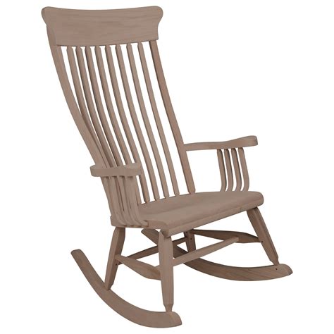 Daniels Amish Daniel Rocker Solid Wood Rocking Chair Belfort