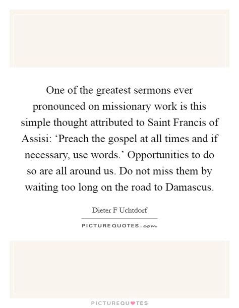 Saint Francis Quotes And Sayings Saint Francis Picture Quotes