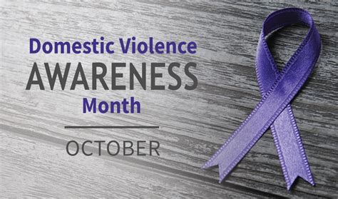 october is national domestic violence awareness month forty percent of individuals serviced by