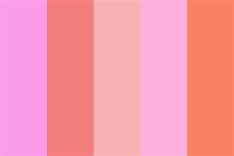 Different Shades Of Pink Color Palette