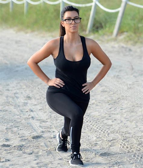 five moves from kim kardashian s workout and trainer
