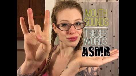 Asmr Super Tingly Trigger Words Mouth Sounds Hand Movements