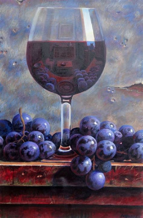 Ernesto Arrisueño Wine Painting Canvas Painting Australian Painters