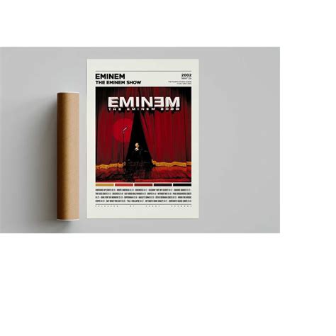 Eminem Posters The Eminem Show Poster Album Cover Poster Inspire Uplift