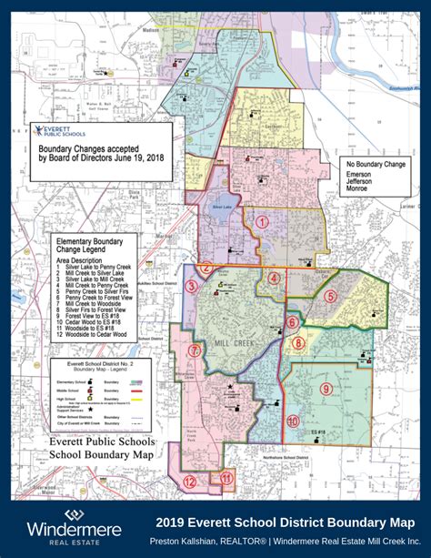 Everett School District Boundary Maps