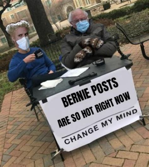 Bernie Posts Are So Hot Right Now