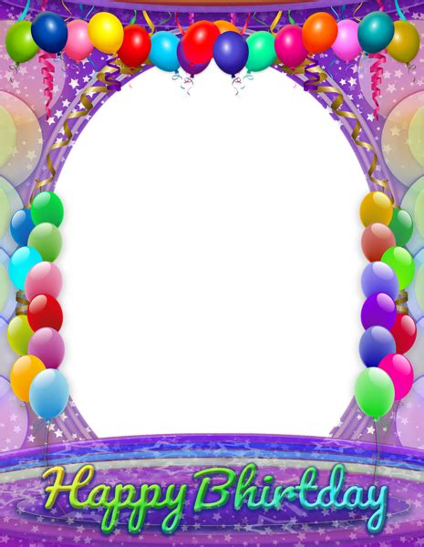 Home » galeri foto » didi kempot » foto didi kempot. Happy Birthday Transparent Frame | Happy birthday frame ...