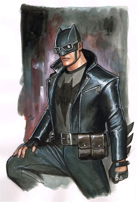 Rockabilly Batman Granov In Byron Hamms Rockabilly Batman Comic Art
