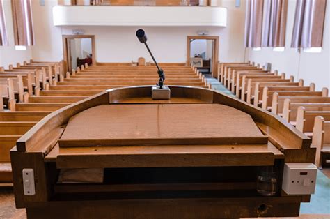 Pulpit At A Church Stock Photo Download Image Now Istock