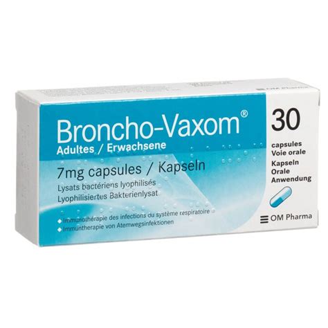 Buy Broncho Vaxom Adult Cap 30s Online In Qatar View Usage Benefits