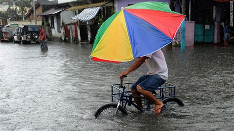 Typhoon Fuels Monsoon In The Philippines