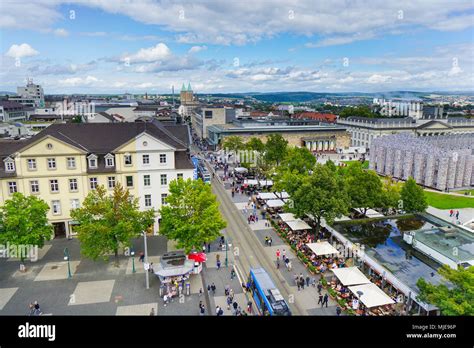 Germany Hesse Kassel Old Town Cityscape Stock Photo Alamy