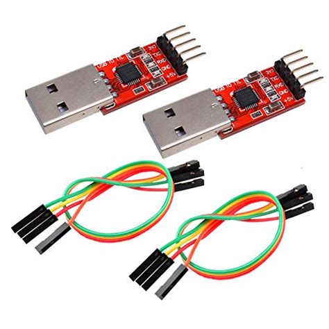 tecnoiot 6pin ftdi ft232rl usb to serial adapter module usb to ttl rs232 arduino cable
