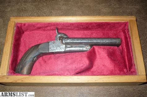 Armslist For Sale Antique Pinfire Double Barrel Pistol