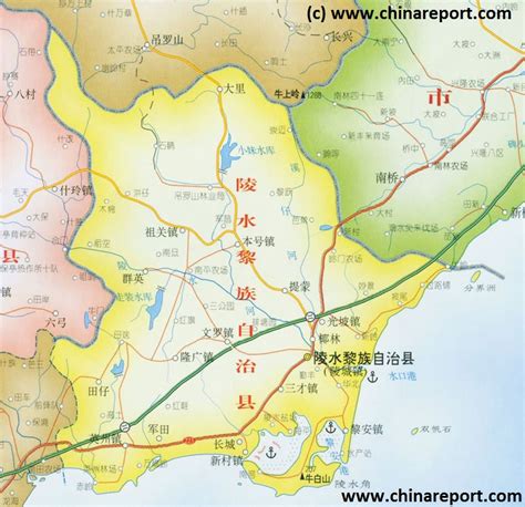 Map Hainan LingshuiCounty01B 