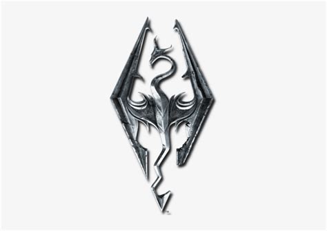 Skyrim Icon Image Elder Scrolls V Skyrim Logo Transparent Png