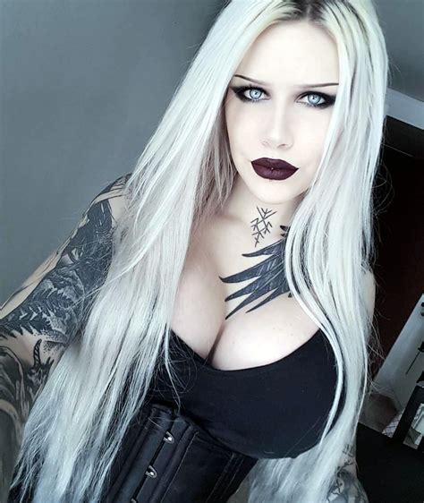 Pin By Vulf On Beautiful Face Goth Beauty Gothic Girls Goth Women