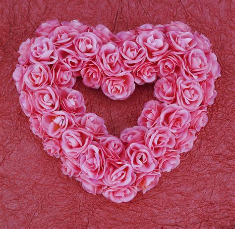 Heart Shaped Floral Arrangement Photograph By Darren Greenwood Fine