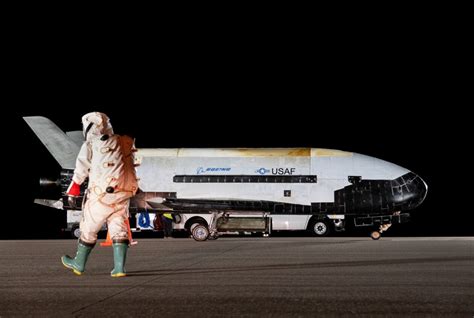 Boeing Built X 37b Space Plane Lands After Completing Record 908 Day