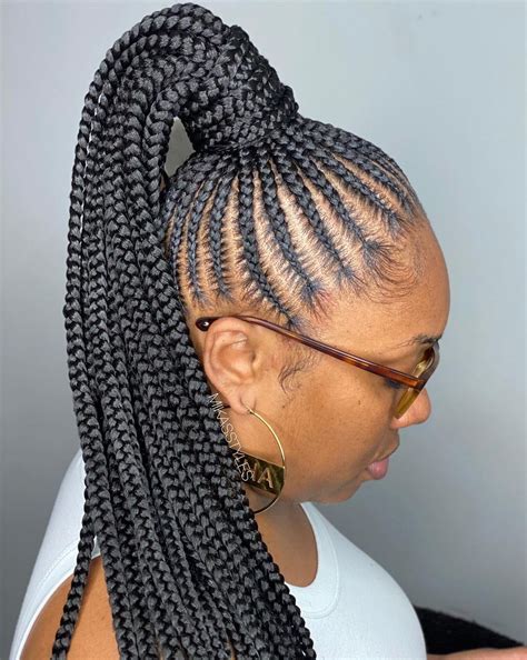 30 Stylish Protective Ghana Braids To Try In 2024 Hair Adviser