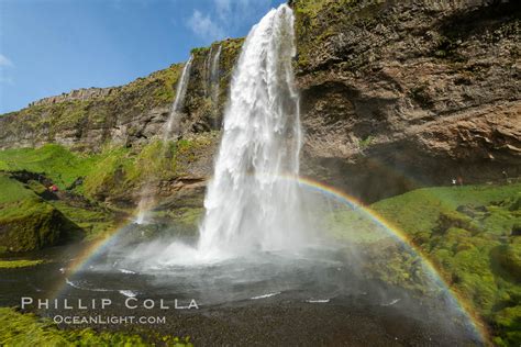 Seljalandsfoss Waterfall In Iceland 35804