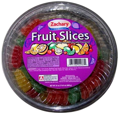 Zachary Fruit Slices 24 Oz