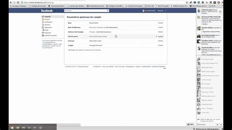 Problème Page Blanche Page Facebook Youtube