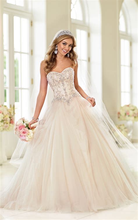 It's all here at maggie sottero. Satin Ball Gown Wedding Dress | Stella York