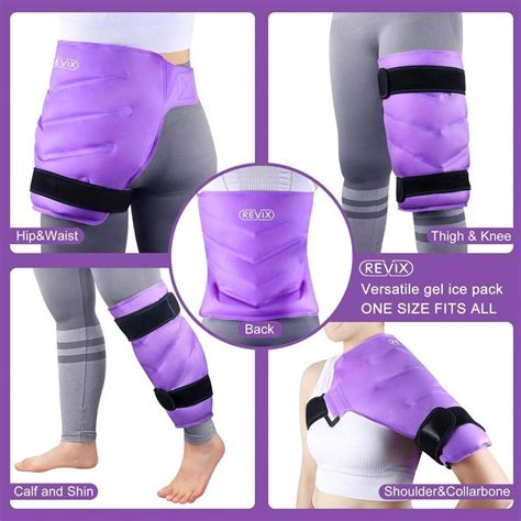 Revix Extra Large Ice Packs Hip Bursitis Pain Relief Gel Cold Pack For