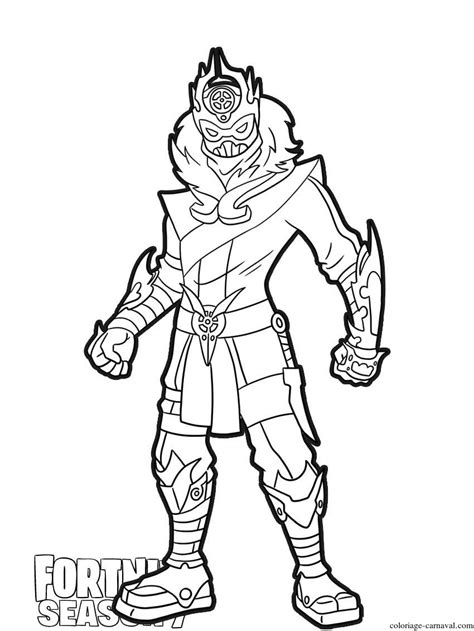 If you haven't had enough of the game, now you can color that world with … Coloriage Snowfoot skin from Fortnite Season 7 Dessin ...