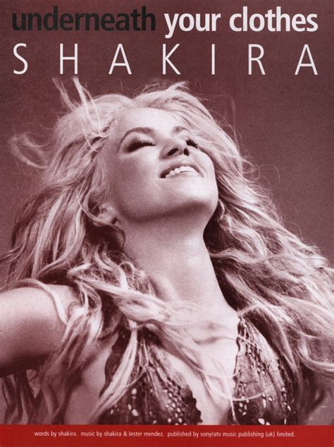 Underneath Your Clothes Pvg Shakira Von Shakira Im Stretta Noten Shop