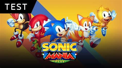Test Sonic Mania Plus Ps4 Fr Youtube