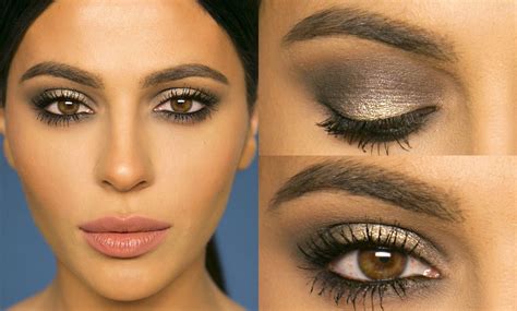 Heres A Smokey Eye Makeup Tutorial Using Gray And Silver Tones For A