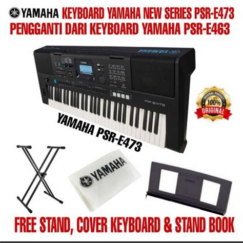 Jual Keyboard Yamaha Psr E473 Orgen Tunggal E 473 Original Shopee