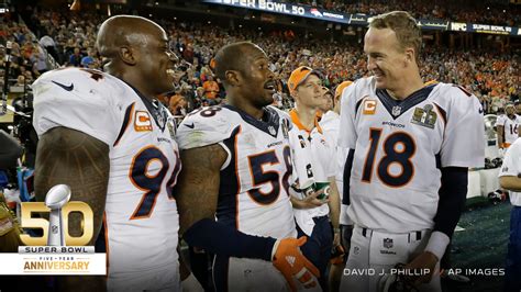 Five From 50 Untold Stories From The Broncos Super Bowl 50 Victory