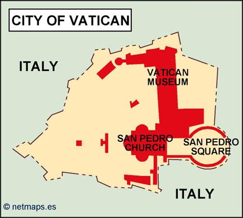 Vatican Political Map Order And Download Vatican Political Map