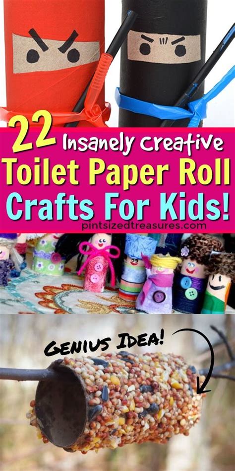 22 Toilet Paper Roll Crafts For Kids Paper Roll Crafts At Home