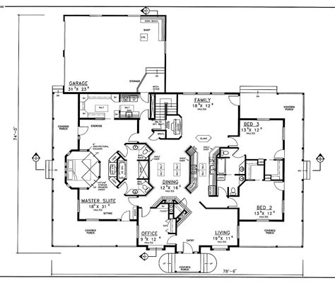 Top Ideas 44 House Floor Plan With Wrap Around Porch