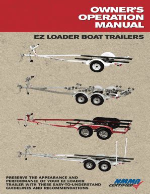 Ez Loader Trailer Manual Fill And Sign Printable Template Online