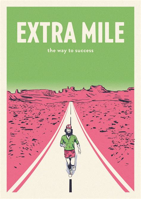 Extra Mile Graphic Design Inspiration Extra