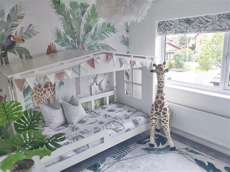How To Create A Jungle Themed Bedroom Happy Beds