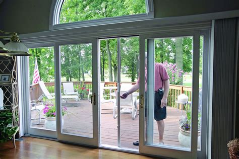 Sliding French Doors With Screens Popular In Spaces Kids Double